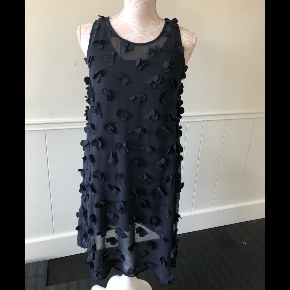 Neiman Marcus Nic + Zoe Beautiful dark blue dress